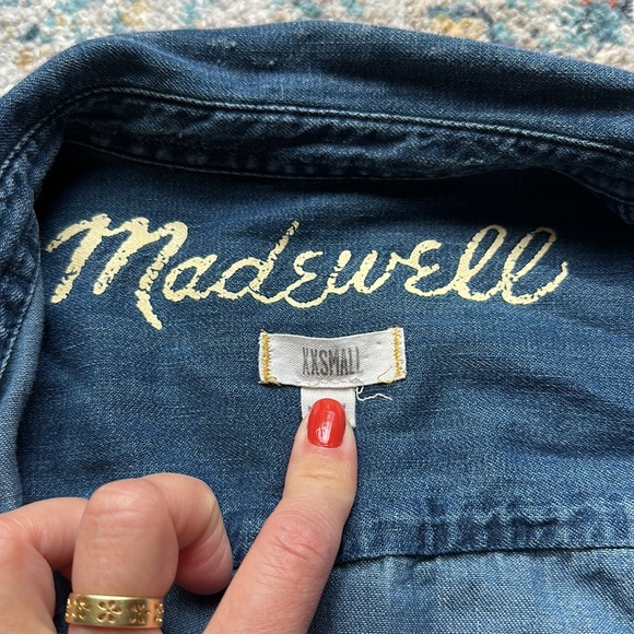 Madewell Jean top xxs - Picture 2 of 3